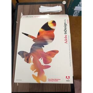 Adobe InDesign CS MAC Software 📰 Desktop Publishing Suite